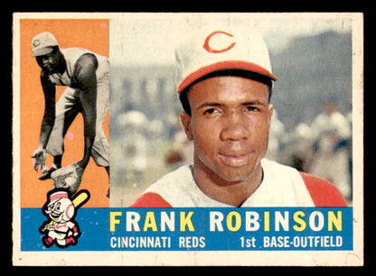 1960 Topps Baseball #490 Frank Robinson Reds EX-MT 562866