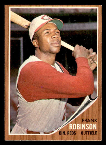1962 Topps Baseball #350 Frank Robinson Reds EX-MT 562867