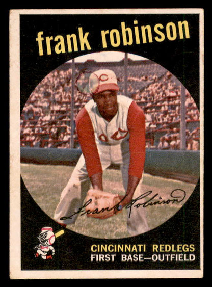 1959 Topps Baseball #435 Frank Robinson Reds VG 562869