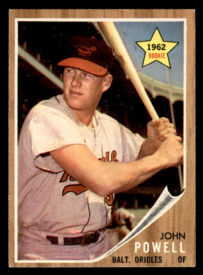 1962 Topps Baseball #099 Boog Powell Orioles EX-MT 562871