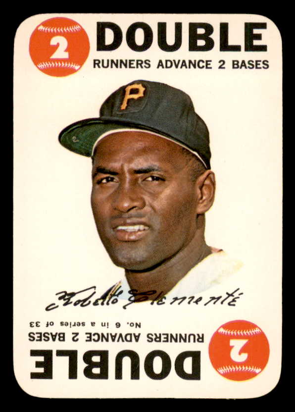 1968 Topps Baseball Game #006 Roberto Clemente Pirates NR-MT 562875
