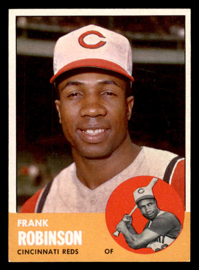 1963 Topps Baseball #400 Frank Robinson Reds EX-MT 562889