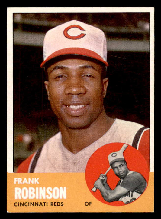 1963 Topps Baseball #400 Frank Robinson Reds EX-MT 562889