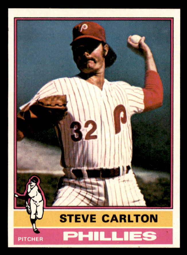 1976 Topps Baseball #355 Steve Carlton Phillies NR-MT 562902