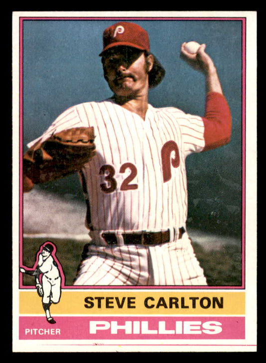 1976 Topps Baseball #355 Steve Carlton Phillies NR-MT 562903