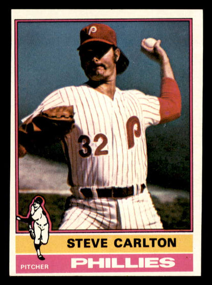 1976 Topps Baseball #355 Steve Carlton Phillies NR-MT 562904