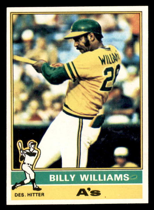 1976 Topps Baseball #525 Billy Williams A's NR-MT 562908