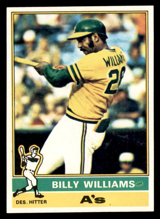 1976 Topps Baseball #525 Billy Williams A's NR-MT 562909