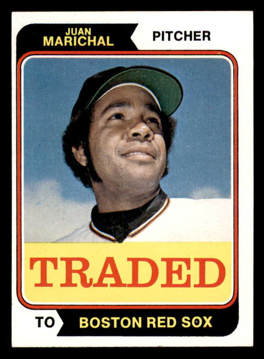 1974 Topps Traded Baseball #330T Juan Marichal Red Sox NR-MT 562915