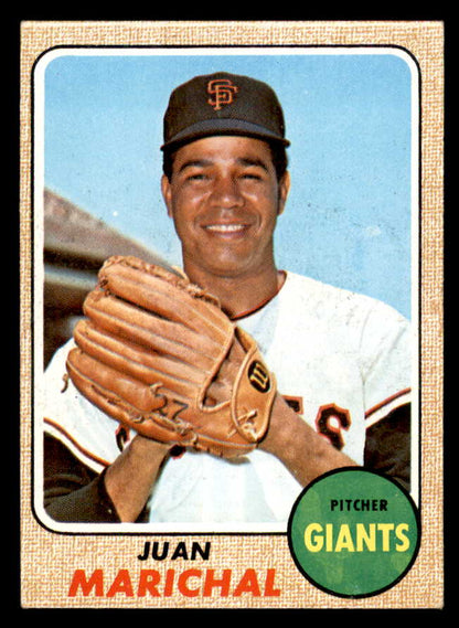 1968 Topps Baseball #205 Juan Marichal Giants NR-MT 562916