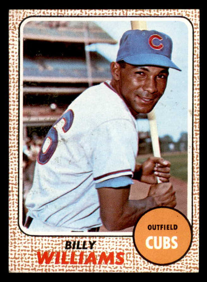 1968 Topps Baseball #037 Billy Williams Cubs NR-MT 562917