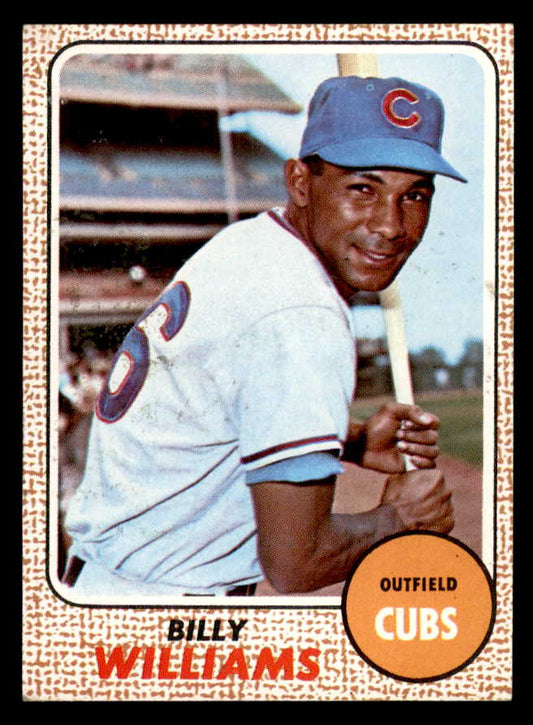 1968 Topps Baseball #037 Billy Williams Cubs NR-MT 562917