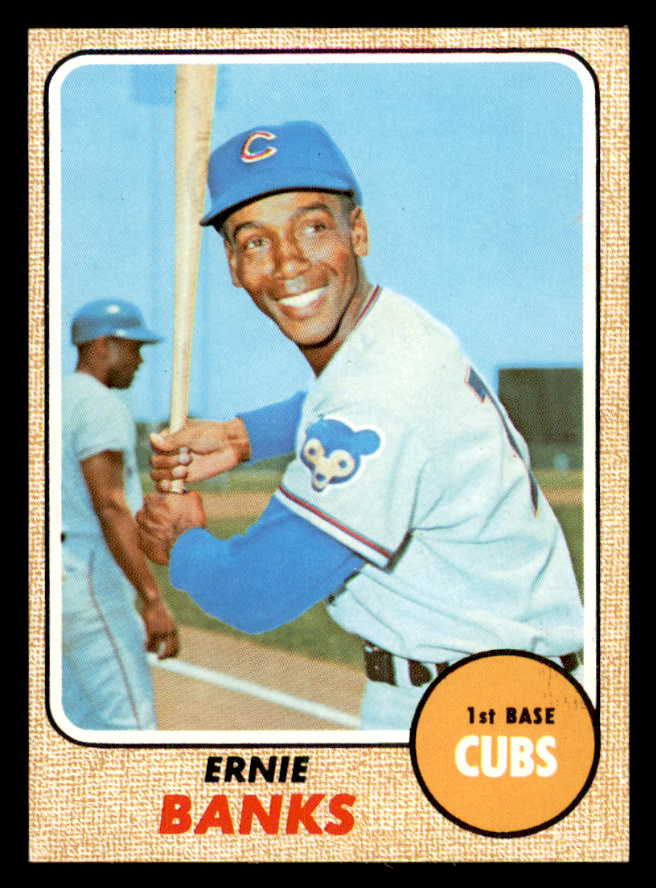 1968 Topps Baseball #355 Ernie Banks Cubs NR-MT 562920