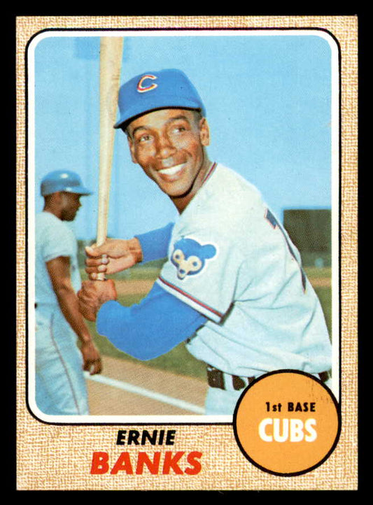 1968 Topps Baseball #355 Ernie Banks Cubs NR-MT 562920