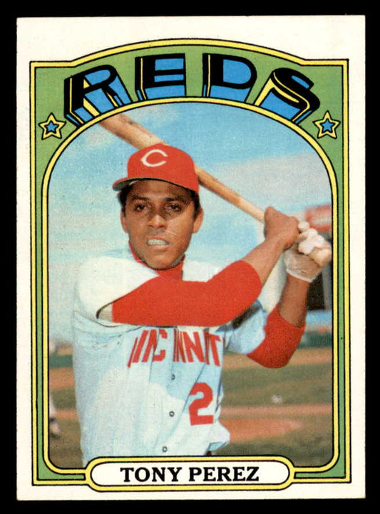 1972 Topps Baseball #080 Tony Perez Reds NR-MT 562923