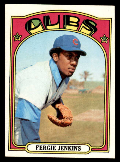 1972 Topps Baseball #410 Fergie Jenkins Cubs NR-MT 562924
