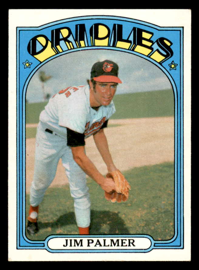 1972 Topps Baseball #270 Jim Palmer Orioles NR-MT 562926