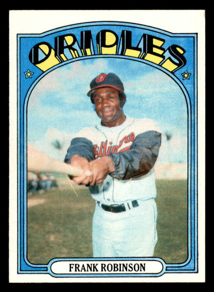 1972 Topps Baseball #100 Frank Robinson Orioles NR-MT 562927