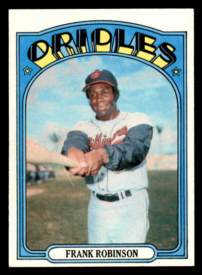 1972 Topps Baseball #100 Frank Robinson Orioles NR-MT 562928