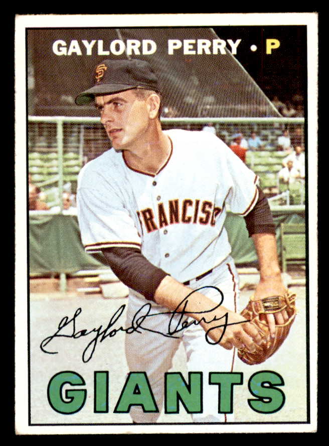 1967 Topps Baseball #320 Gaylord Perry Giants EX-MT 562936