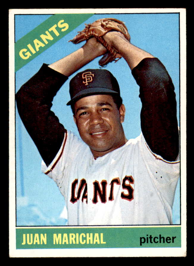 1966 Topps Baseball #420 Juan Marichal Giants EX+/EX-MT 562940