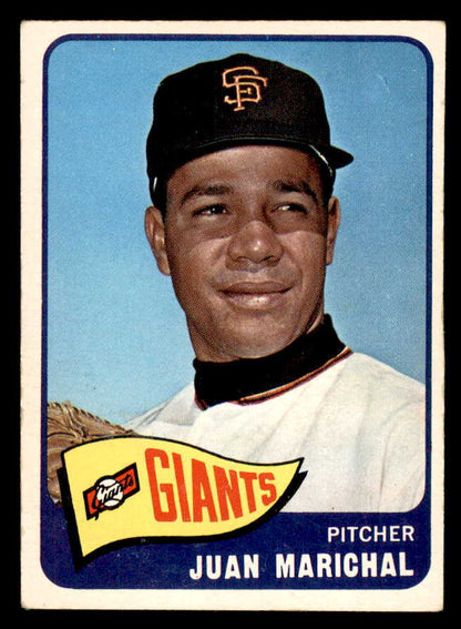 1965 Topps Baseball #050 Juan Marichal Giants VG-EX 562941