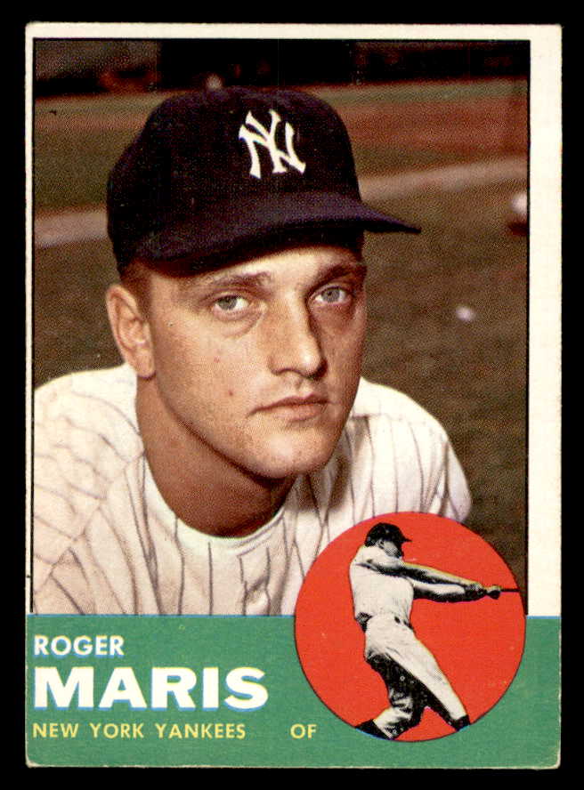 1963 Topps Baseball #120 Roger Maris Yankees VG-EX 562949