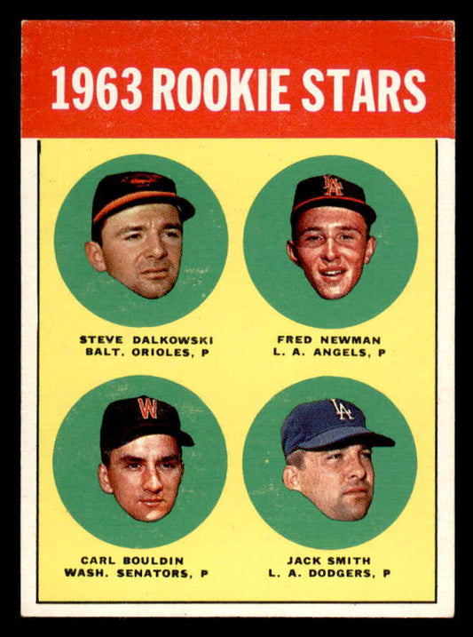 1963 Topps Baseball #496 Steve Dalkowski Orioles EX-MT 562960