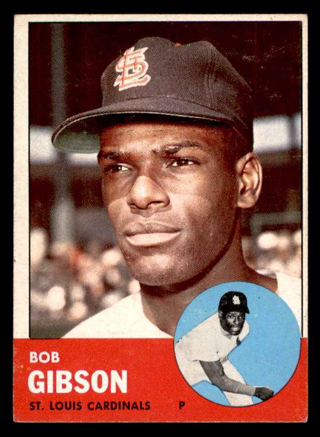 1963 Topps Baseball #415 Bob Gibson Cardinals EX-MT 562964