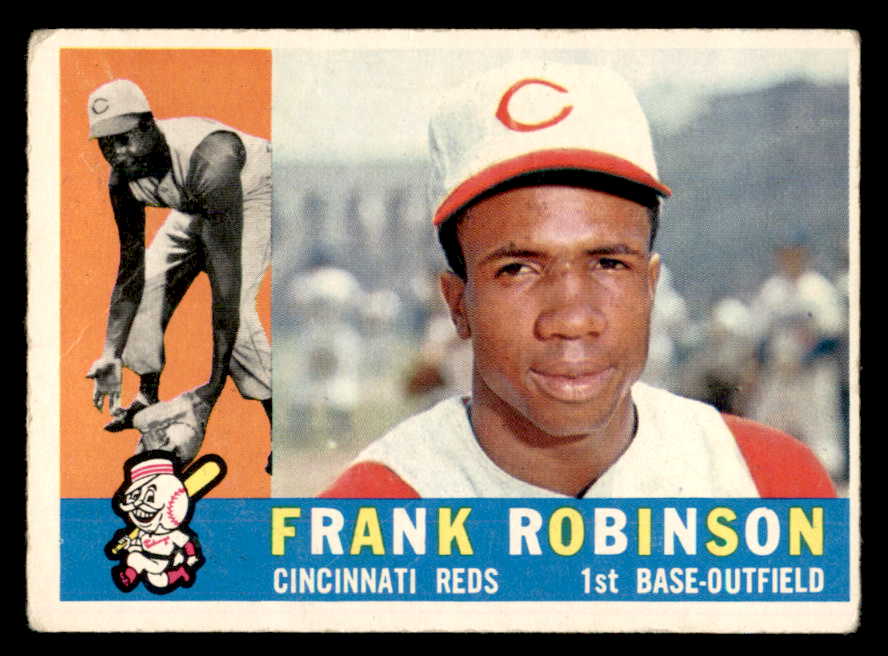 1960 Topps Baseball #490 Frank Robinson Reds Good 562968