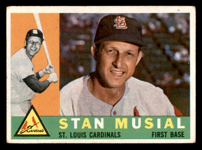1960 Topps Baseball #250 Stan Musial Cardinals VG 562971