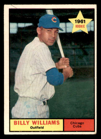 1961 Topps Baseball #141 Billy Williams Cubs VG 562984