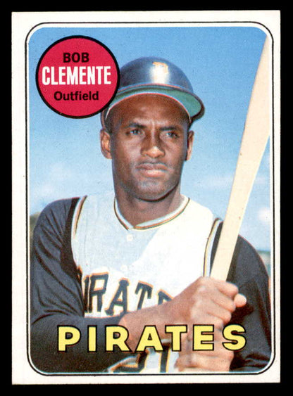 1969 Topps Baseball #050 Roberto Clemente Pirates EX-MT 562986