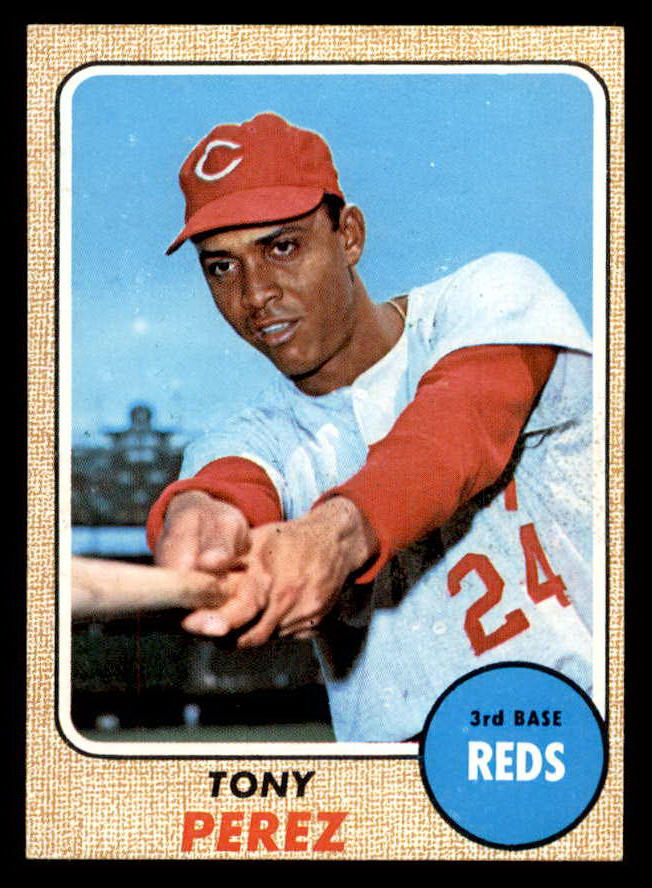 1968 Topps Baseball #130 Tony Perez Reds EX-MT 562987