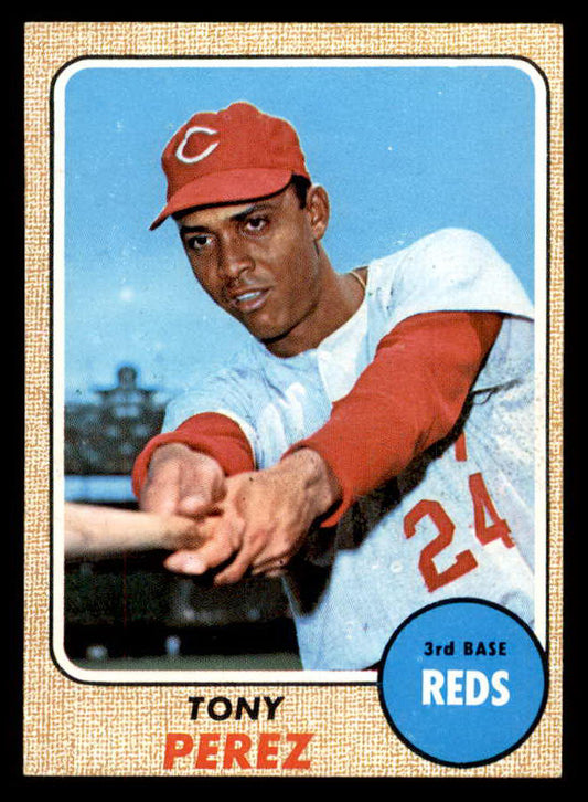 1968 Topps Baseball #130 Tony Perez Reds EX-MT 562987