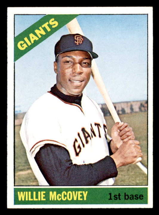 1966 Topps Baseball #550 Willie McCovey Giants EX-MT 562990