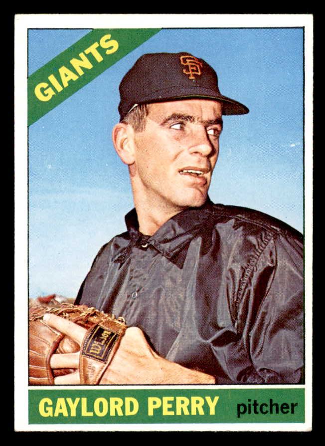 1966 Topps Baseball #598 Gaylord Perry Giants EX-MT 562991