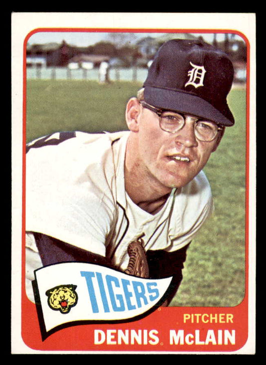 1965 Topps Baseball #236 Denny McLain Tigers EX-MT 562993