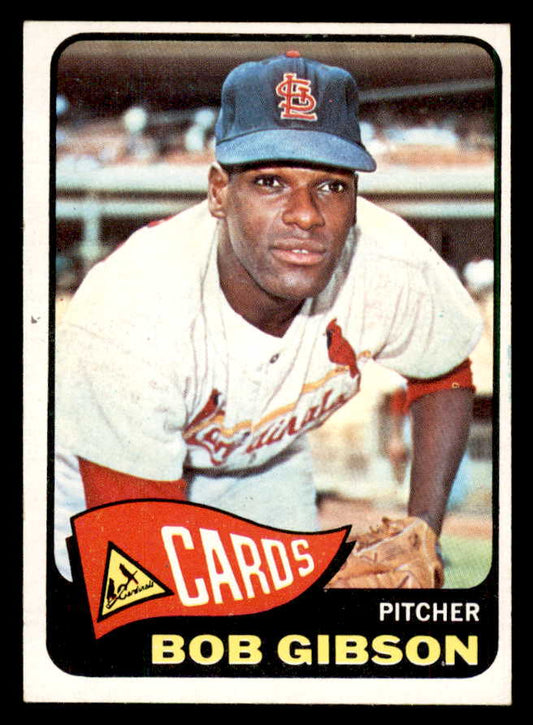 1965 Topps Baseball #320 Bob Gibson Cardinals EX-MT 562994