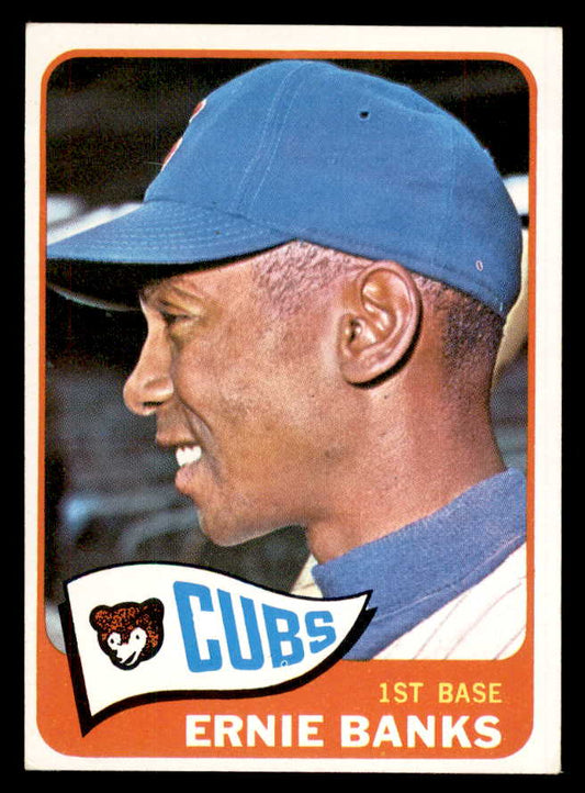 1965 Topps Baseball #510 Ernie Banks Cubs EX-MT 562995