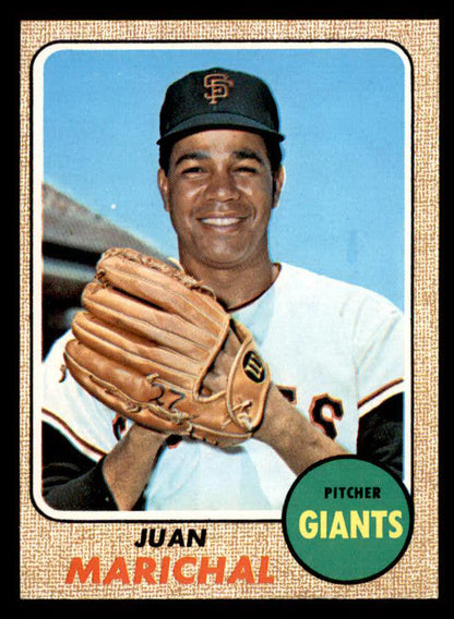 1968 Topps Baseball #205 Juan Marichal Giants NR-MT 562998