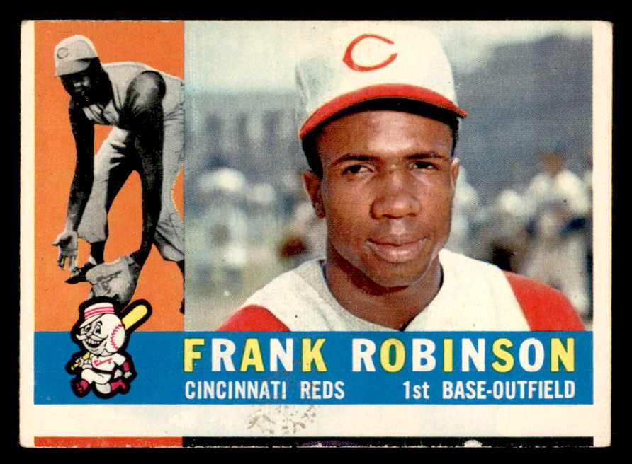 1960 Topps Baseball #490 Frank Robinson Reds GD-VG 563002