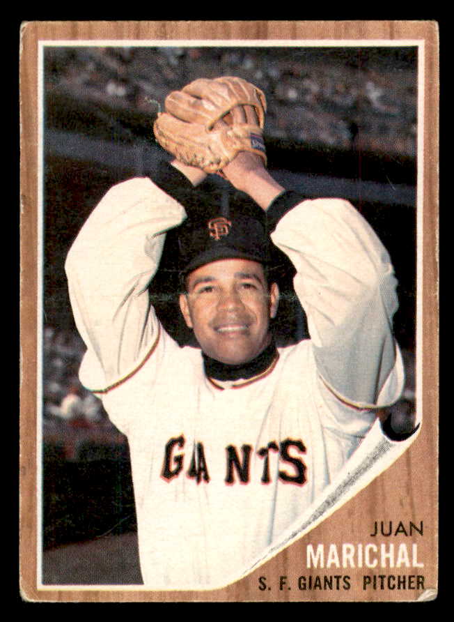 1962 Topps Baseball #505 Juan Marichal Giants VG 563007