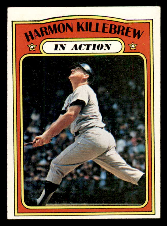1972 Topps Baseball #052 Harmon Killebrew IA Twins EX-MT 563018
