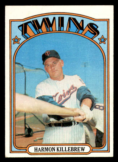1972 Topps Baseball #051 Harmon Killebrew Twins EX-MT 563019