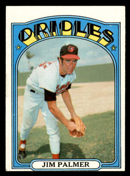 1972 Topps Baseball #270 Jim Palmer Orioles EX-MT 563026