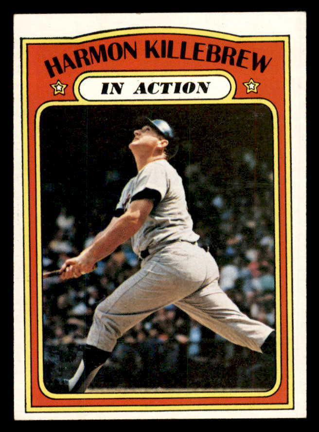 1972 Topps Baseball #052 Harmon Killebrew IA Twins EX-MT 563031