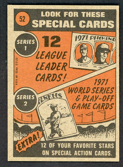 1972 Topps Baseball #052 Harmon Killebrew IA Twins EX-MT 563031