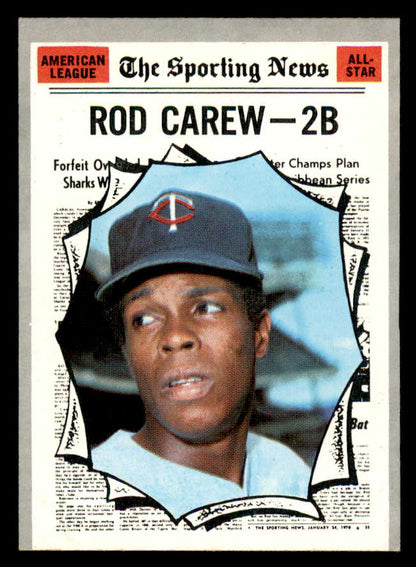 1970 Topps Baseball #453 Rod Carew A.S. Twins EX-MT 563033