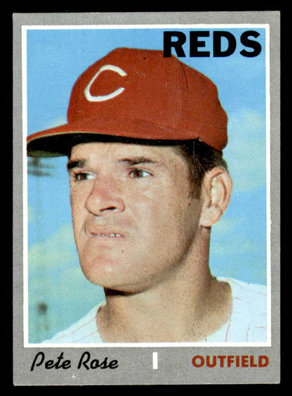 1970 Topps Baseball #580 Pete Rose Reds EX-MT 563034